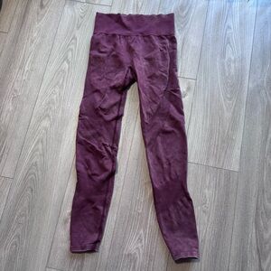 Victoria's Secret Burgundy Leggings